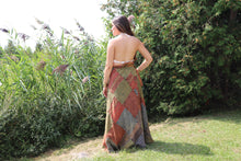 Charger l'image dans la galerie, Vintage Boho Patchwork Multicolour Sarong Skirt-Type A