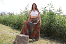 Charger l'image dans la galerie, Vintage Boho Patchwork Multicolour Sarong Skirt-Type A