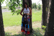 Charger l'image dans la galerie, Vintage Boho Patchwork Multicolour Skirt-Type B