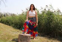 Charger l'image dans la galerie, Vintage Boho Patchwork Multicolour Skirt-Type A