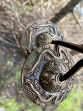 Charger l'image dans la galerie, Tibetan Dragon Tingsha for Meditation and Healing