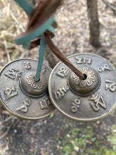 Charger l'image dans la galerie, Tibetan Tingsha - OM MANI PADME HUM Hail the jewel in the lotus