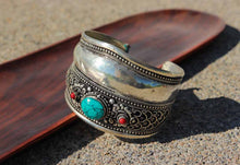Load image into Gallery viewer, Turquoise & Coral Healing Bracelet