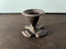 Load image into Gallery viewer, Vintage Bronze Candle Holder Single-Branch 4-piece set-Turtle&amp;Frog
