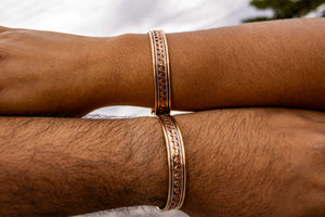 Magnetic Healing Bracelet-Serpentine Design