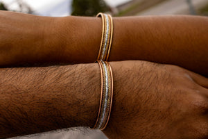 Magnetic Healing Bracelet-Iron Geometric Design