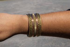 Brass and Copper Cuff
