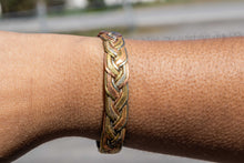 Load image into Gallery viewer, 3 Mixed Metal Bracelet-Flat Braid
