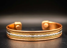 Load image into Gallery viewer, Magnetic Healing Bracelet-Iron Geometric Design

