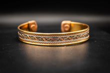 Load image into Gallery viewer, Magnetic Healing Bracelet-Duotone Rope Braid Design
