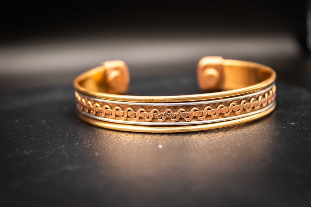 Magnetic Healing Bracelet-Serpentine Design