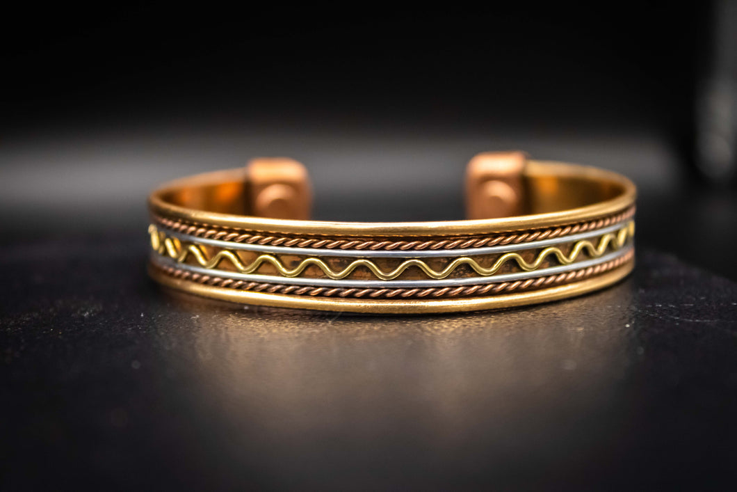 Magnetic Healing Bracelet-Wave Design