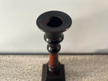 Load image into Gallery viewer, Antique Bronze Single-Branch Candle Holders-Dark &amp; Red
