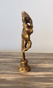Vintage Bronze Ganesha Statue Standing