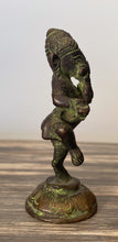Charger l&#39;image dans la galerie, Vintage Bronze Ganesha Statue Standing 1 Leg
