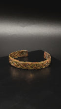 Load and play video in Gallery viewer, 3 Mixed Metal Bracelet-Flat Braid
