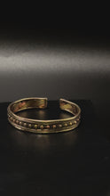 Load and play video in Gallery viewer, 3 Mixed Metal Bracelet-Dotted Design
