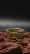 Load and play video in Gallery viewer, Adjustable Spiral Bracelet-Brass
