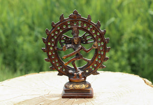 Shiva bronze statue
