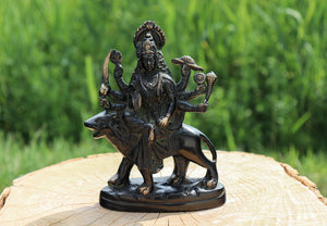 Vintage Bronze Durga Statue