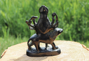 Vintage Bronze Durga Statue