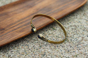 Gold Stone Healing Bracelet