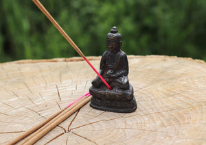 Bronze Buddha Incense Holder
