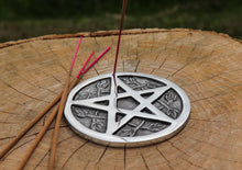 Load image into Gallery viewer, Pentacle Wiccan Star Incense Holder
