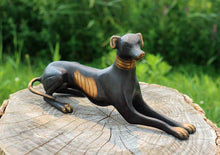 Load image into Gallery viewer, Bronze Dog Set Statue
