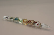 Load image into Gallery viewer, Clear Quartz Chakras Wand

