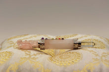 Load image into Gallery viewer, Rose Quartz Angel Chakras Wand
