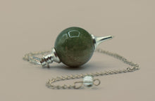 Load image into Gallery viewer, Green Aventurine Pendulum Sphere
