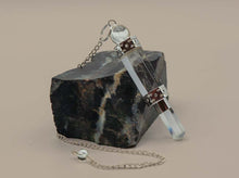 Load image into Gallery viewer, Clear Quartz Pendulum Point

