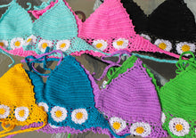 Load image into Gallery viewer, Handmade Crochet Crop-top/Bralette
