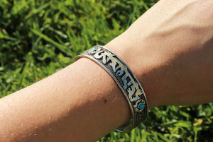 Turquoise Mantra Healing Bracelet