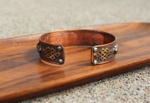 Copper Mantra Healing Bracelet