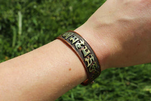 Copper Mantra Healing Bracelet