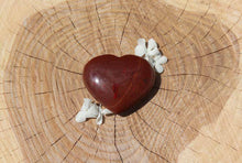 Load image into Gallery viewer, Red Jasper Heart Crystal
