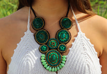 Load image into Gallery viewer, Jade Leather Necklace – Eco-Friendly &amp; Handcrafted in Nepal
