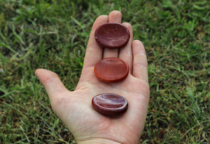 Red Jasper Worry Stone
