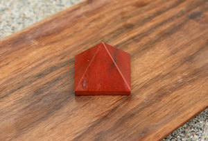 Red Jasper Pyramid