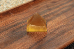 Yellow Fluorite Pyramid