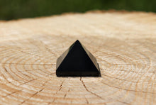 Load image into Gallery viewer, Black Obsidian Pyramid
