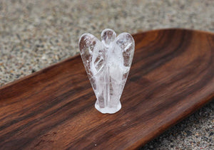 Clear Quartz Angel Crystal
