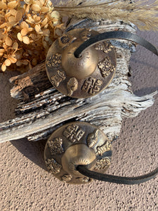 Meditation Chime Bells - Tingsha Cymbals - Tibetan Buddhist Meditation Yoga Bell Chimes In Gift Bag