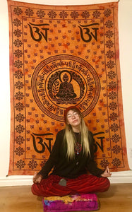 Om Buddha Tapestries/Batik