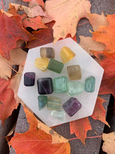 Load image into Gallery viewer, Fluorite Tumbled Stone
