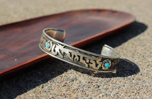 Load image into Gallery viewer, Turquoise Mantra Healing Bracelet
